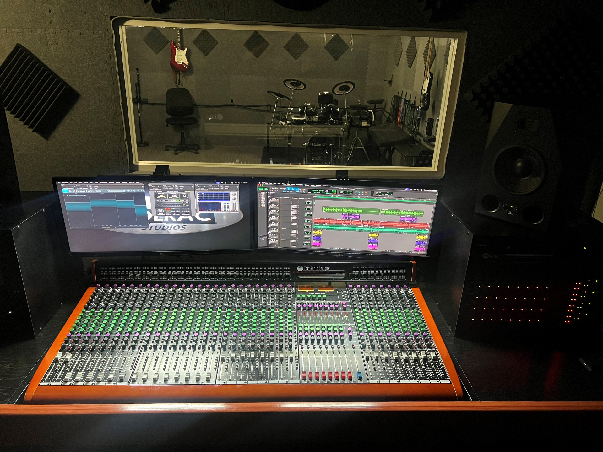 Real studio photo for Solrac Studios