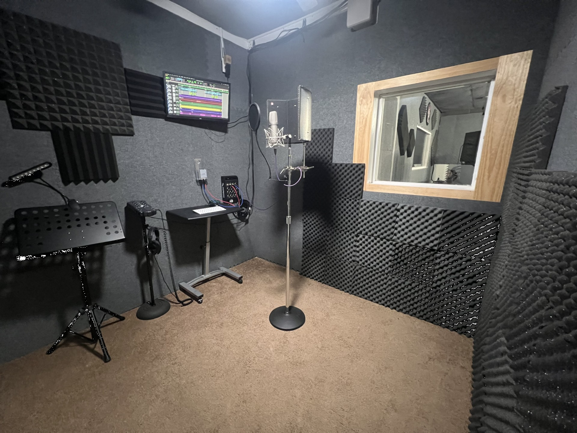 Real studio photo for Solrac Studios